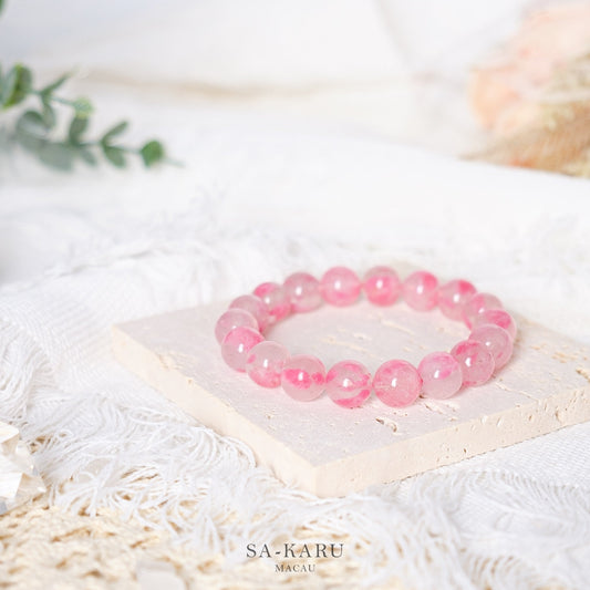Sakura rose bracelet