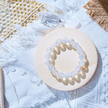 Angel Wings Blue Needle Crystal Bracelet