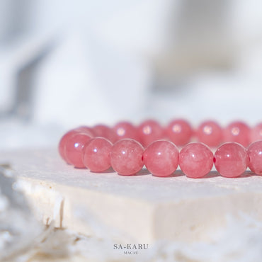 Argentinian Rhodochrosite Bracelet