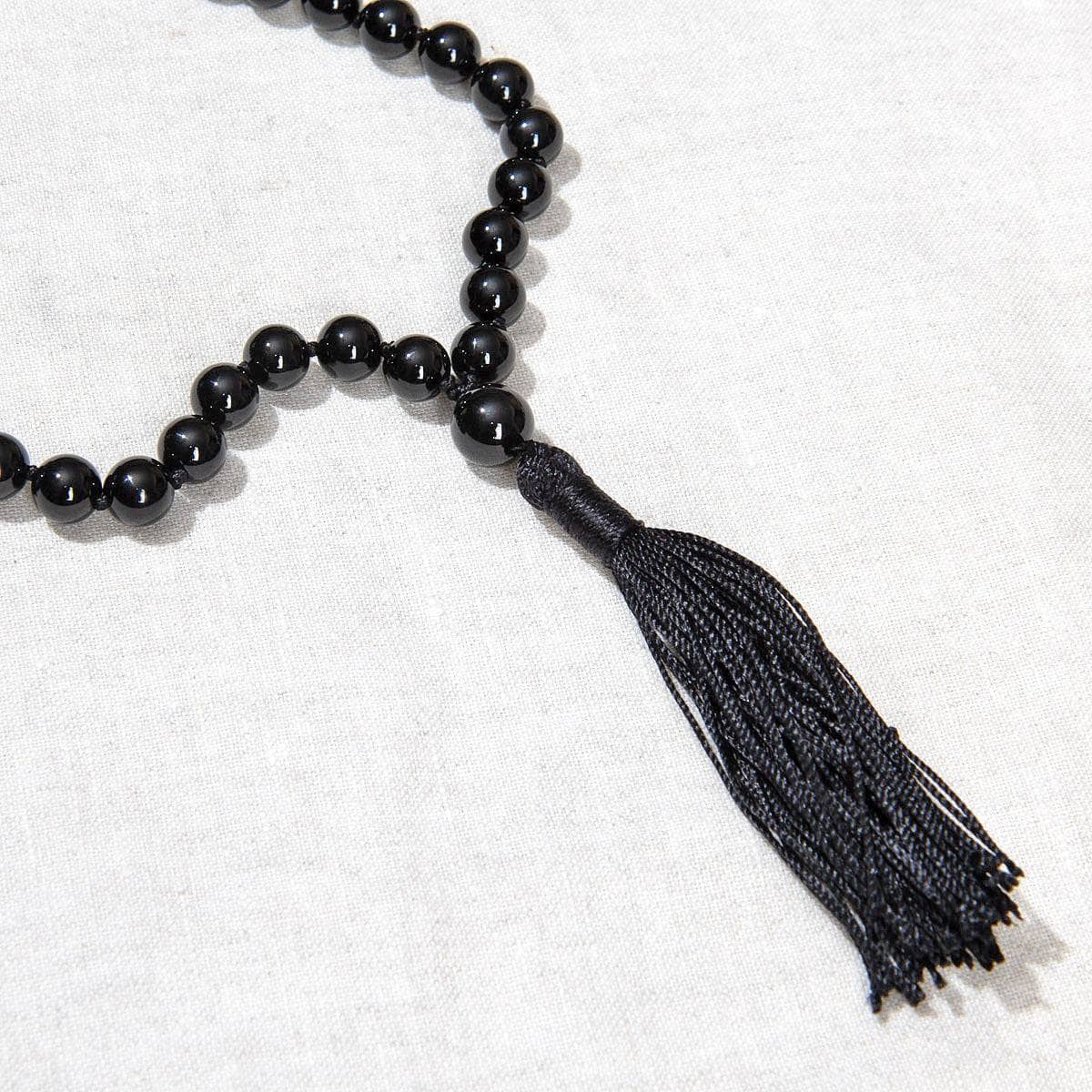 Black Onyx Mala - High-Energy Gemstones