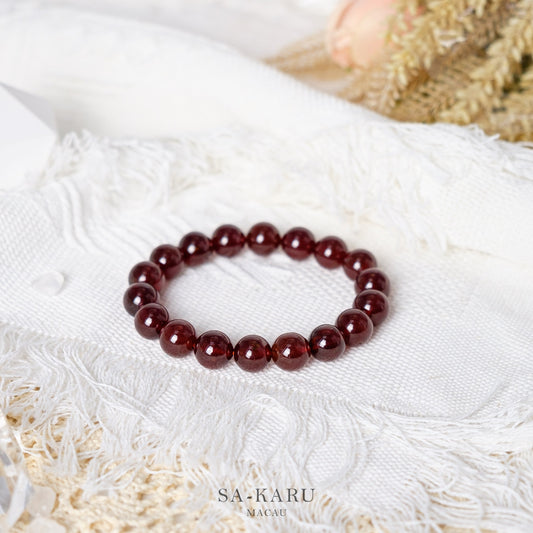 Orange Garnet Bracelet