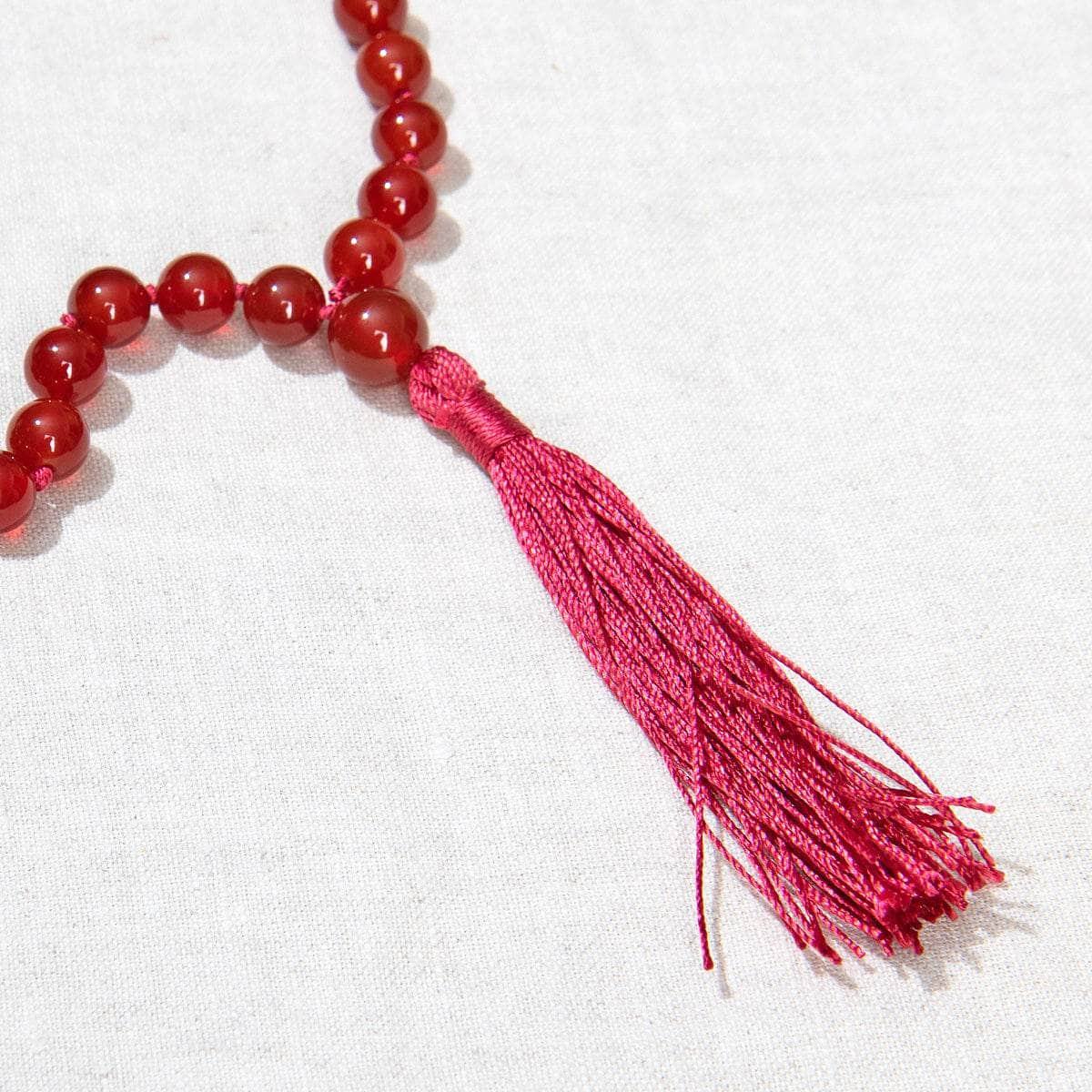 Carnelian Mala - High-Energy Gemstones