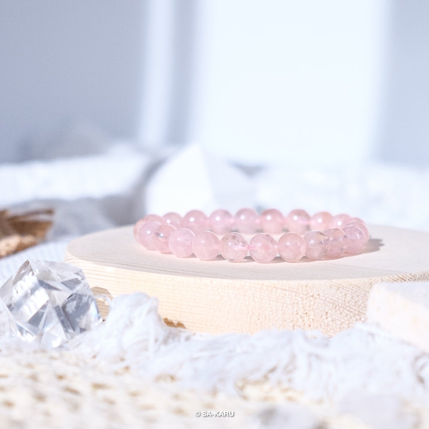 Grapefruit Pink Morganite Bracelet