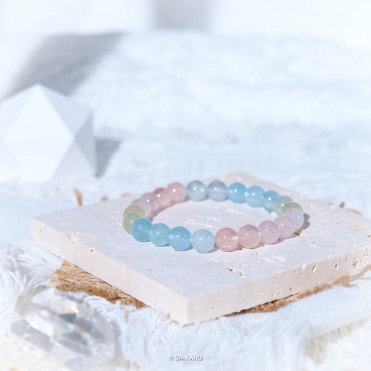 Candy Morganite Bracelet