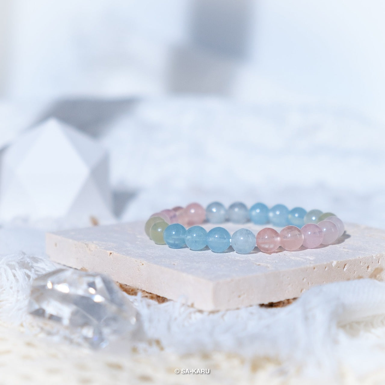 Candy Morganite Bracelet