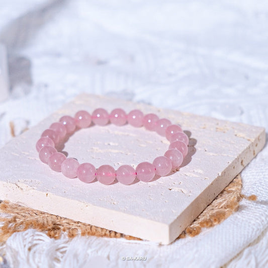 Madagascar Rose Quartz Bracelet