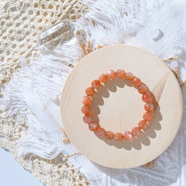 Sun and Moon Sunstone Bracelet