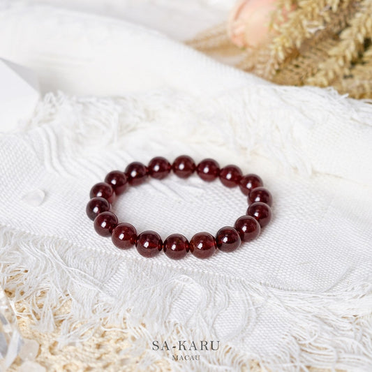Orange Garnet Bracelet