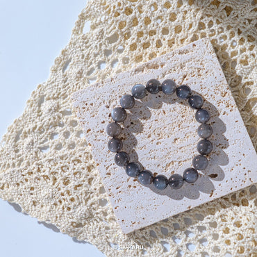 Black Moon Stone Bracelet