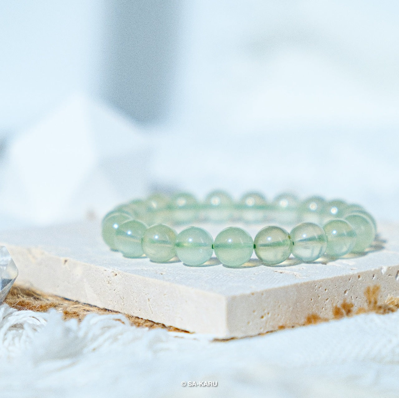 Green Precious Stone Bracelet
