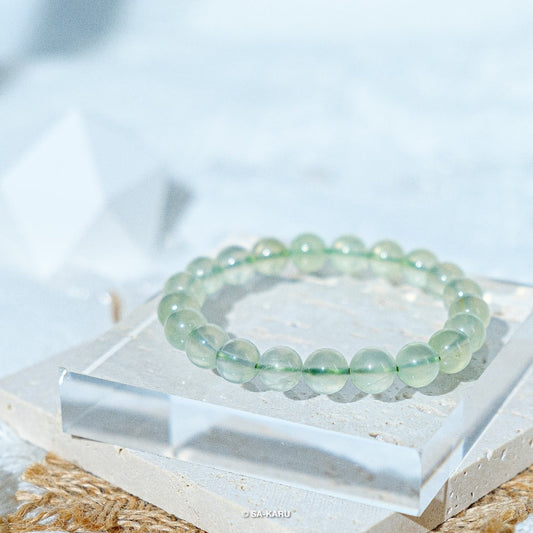 Green Precious Stone Bracelet