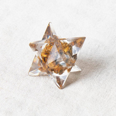 Tiny Gemstone Orgone Merkaba