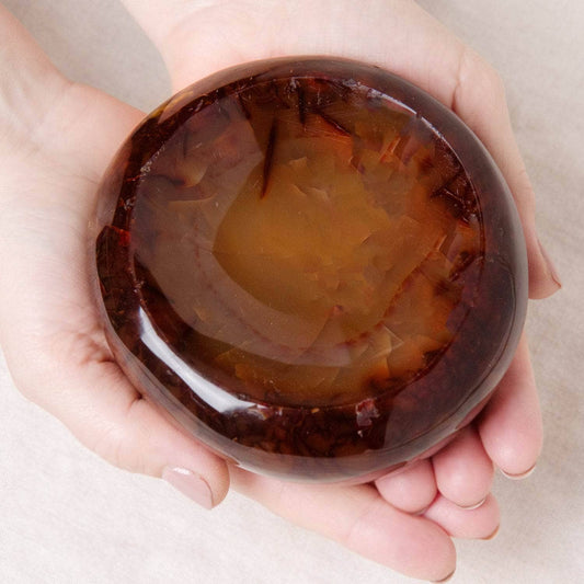 Carnelian Crystal Bowls - Large - 1 of a Kind