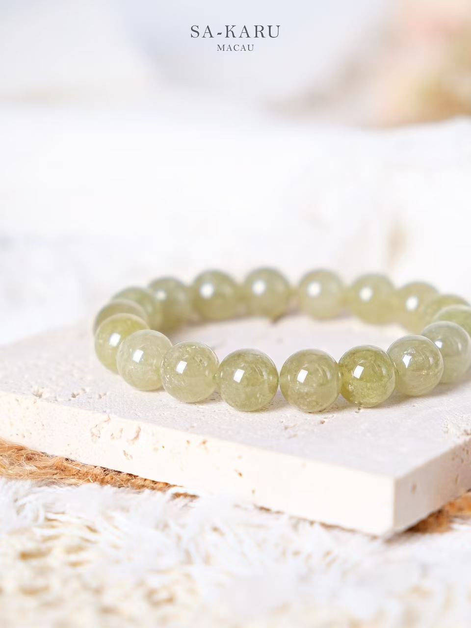 Desert garnet bracelet