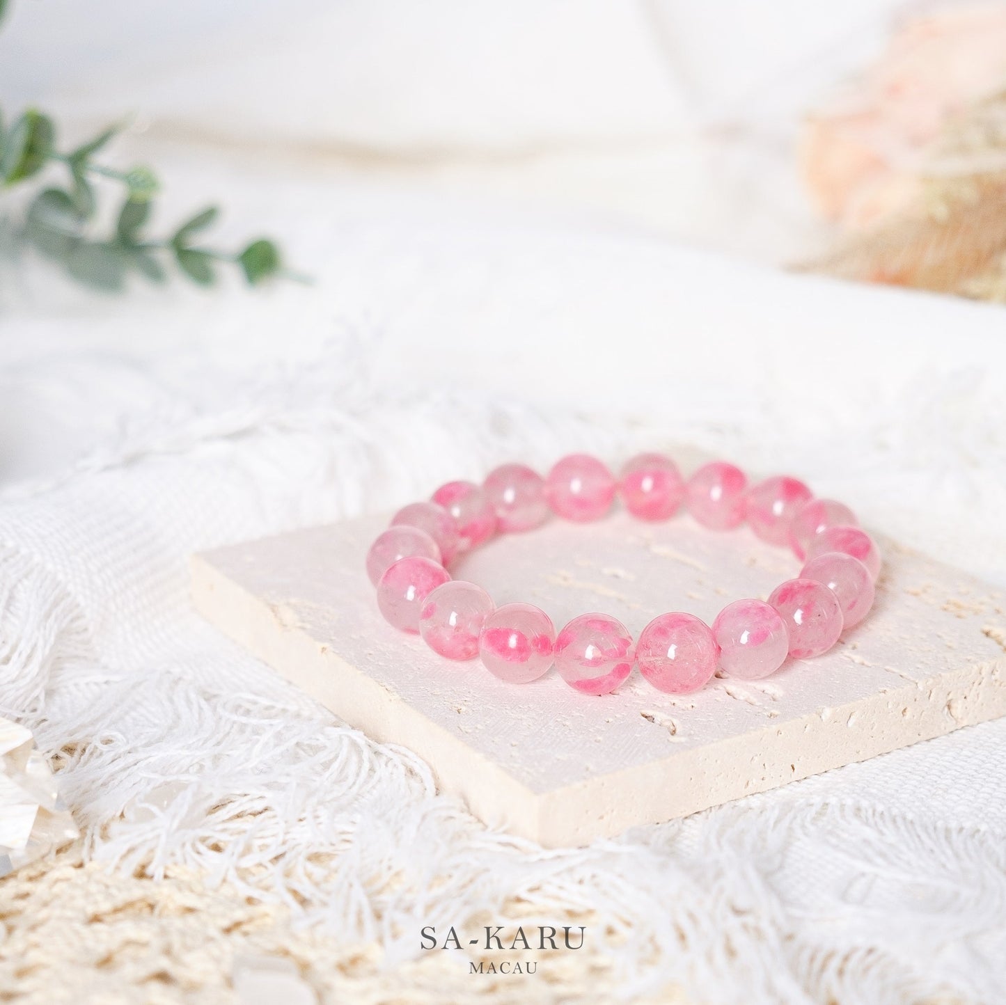 Sakura rose bracelet