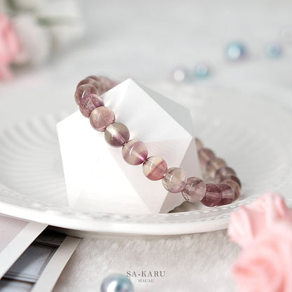 Fantasy Gradient Fluorite Bracelet