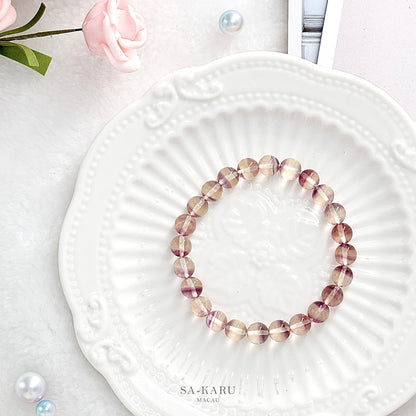 Fantasy Gradient Fluorite Bracelet