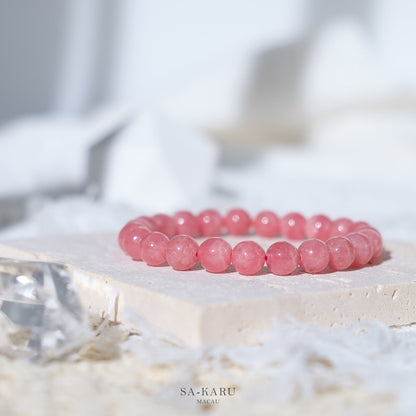 Argentinian Rhodochrosite Bracelet