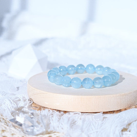 Baby Blue Aquamarine Bracelet