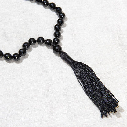 Black Onyx Mala - High-Energy Gemstones