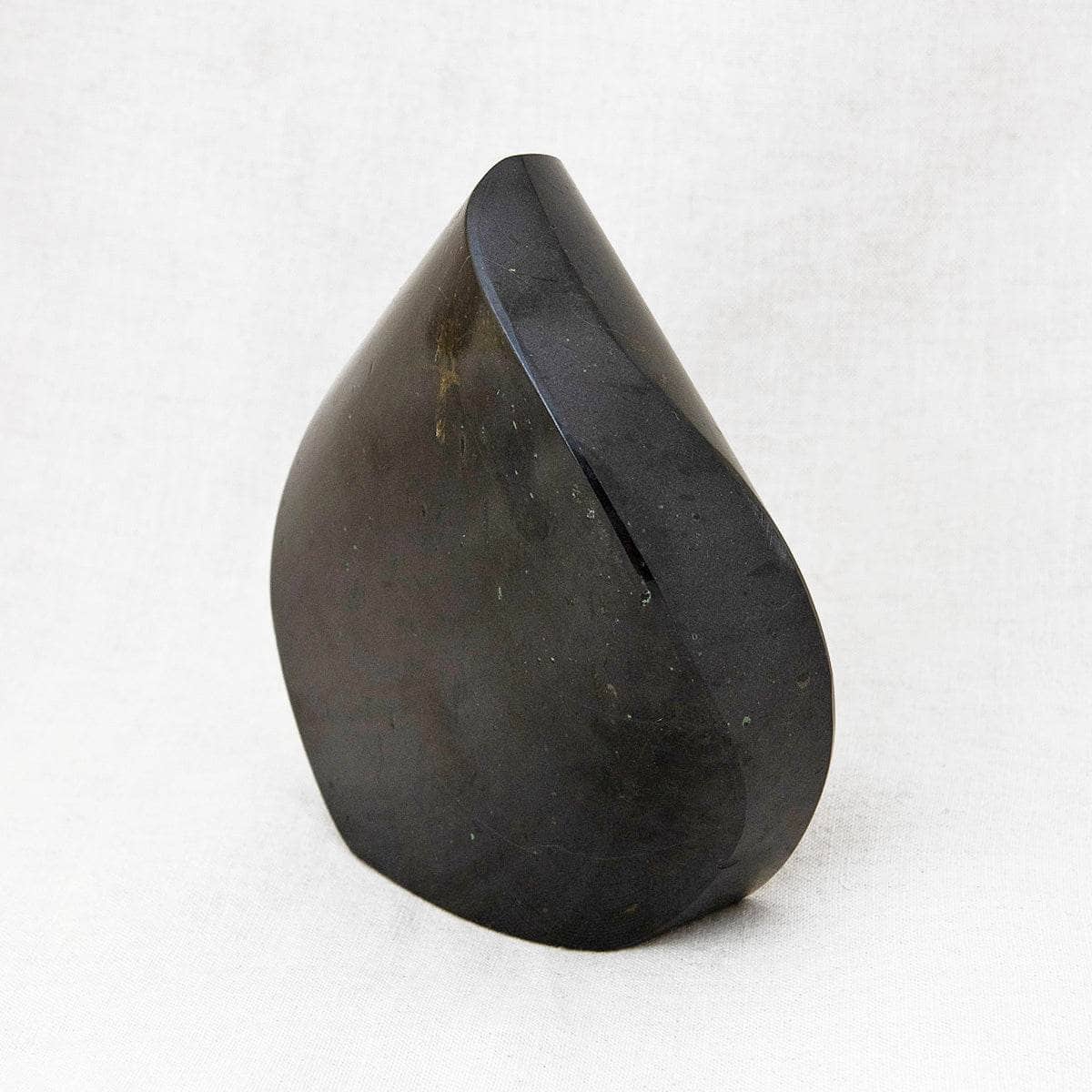 Black Tourmaline Flame Freeform Crystal