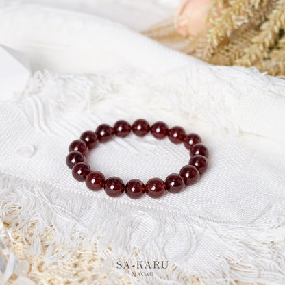Orange Garnet Bracelet