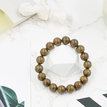 Champagne Devil Hair Crystal Bracelet