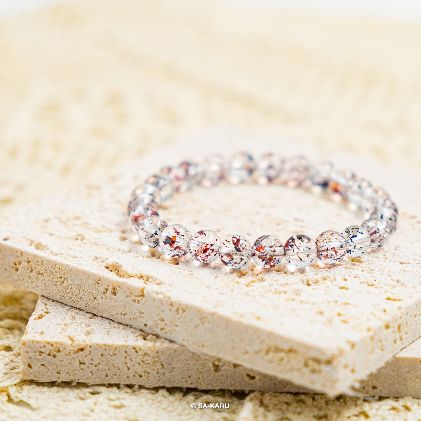 Red Biotite Super Seven Bracelet｜Super Seven