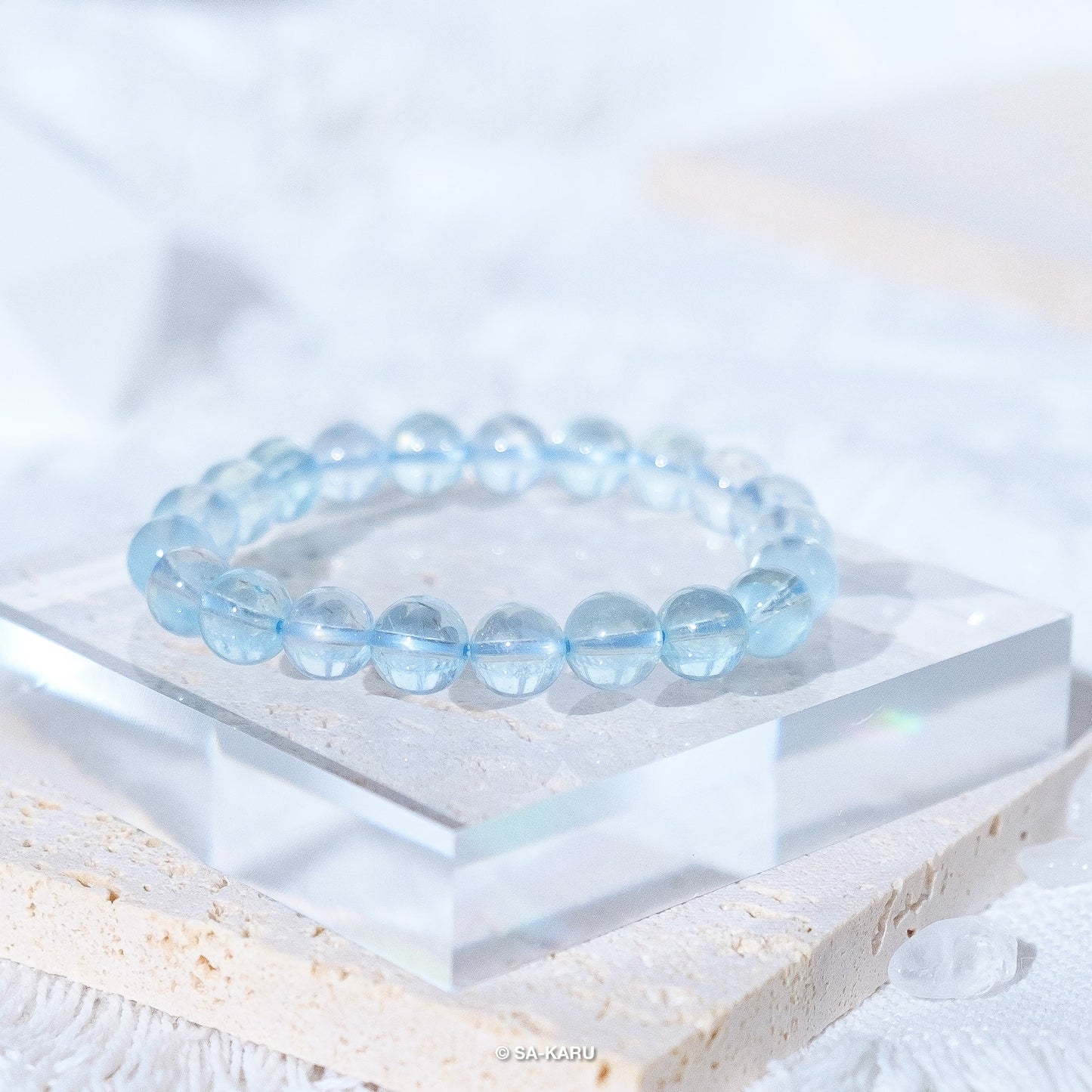 Ice Aquamarine Bracelet
