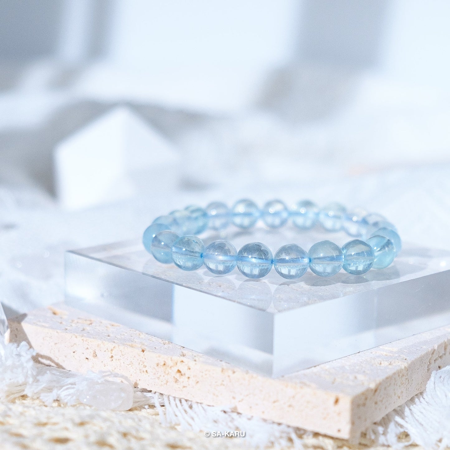 Ice Aquamarine Bracelet