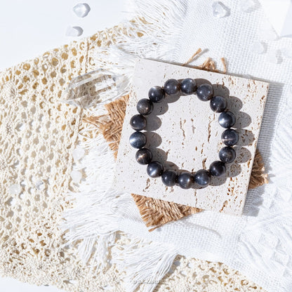 Black Venus Sunstone Bracelet