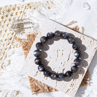 Black Venus Sunstone Bracelet