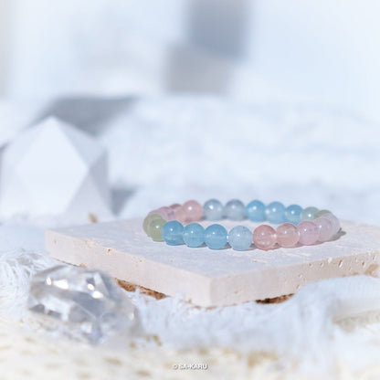 Candy Morganite Bracelet
