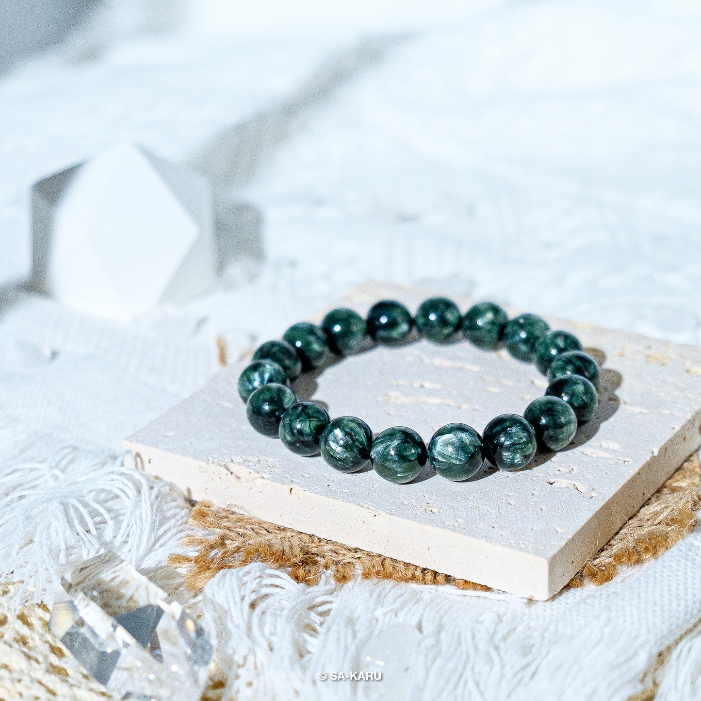 Green Dragon Crystal Bracelet