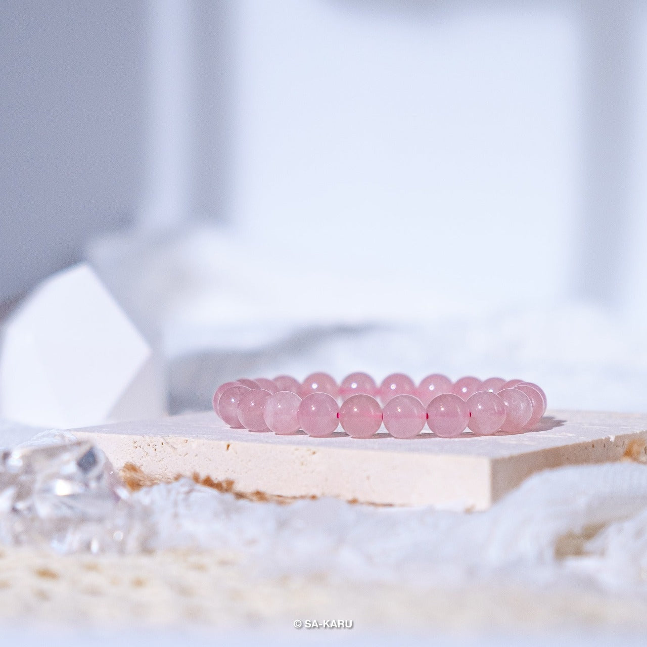 Madagascar Rose Quartz Bracelet