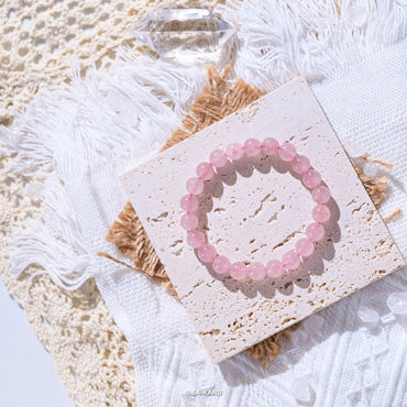 Madagascar Rose Quartz Bracelet