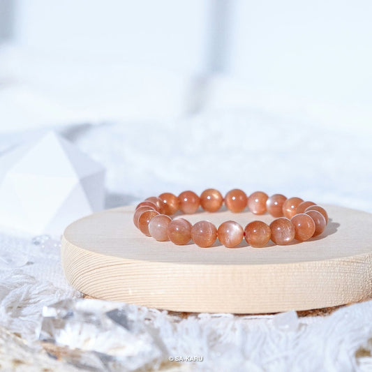 Sun and Moon Sunstone Bracelet