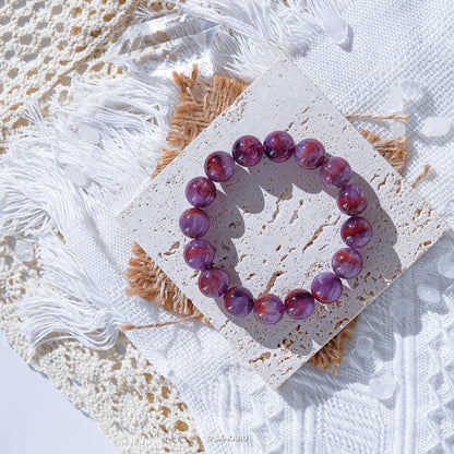 Fuchsia Titanium Aurora 23 Bracelet