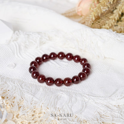 Orange Garnet Bracelet