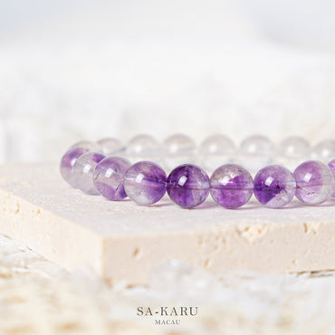 Gradient Purple Super Seven Bracelet