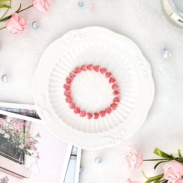 Milk Rhodochrosite Bracelet