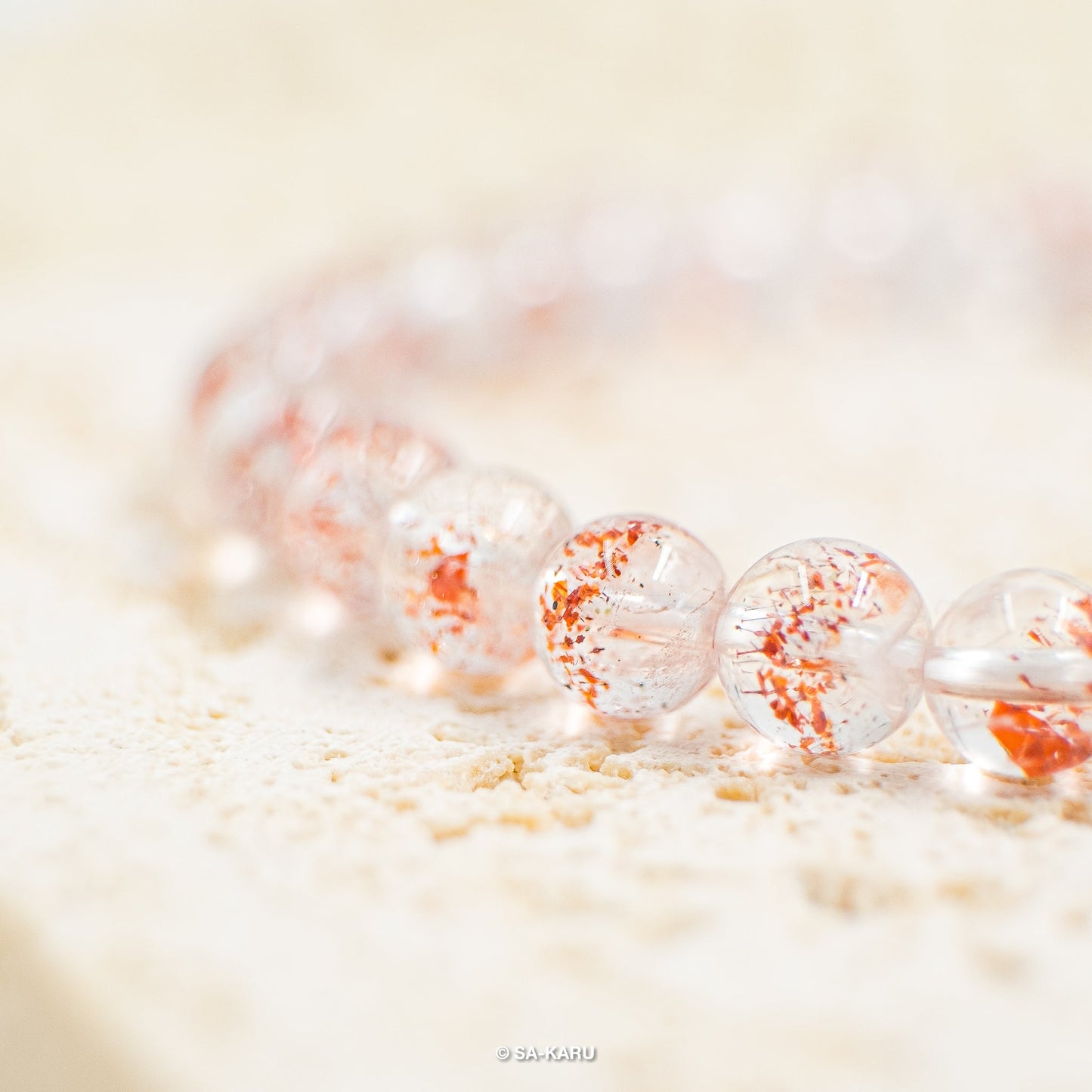 Golden Strawberry Super Seven Bracelet｜Super Seven