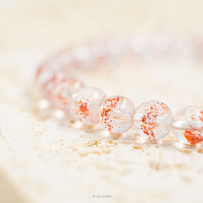 Golden Strawberry Super Seven Bracelet｜Super Seven