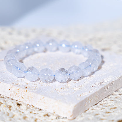 Ice white crystal bracelet