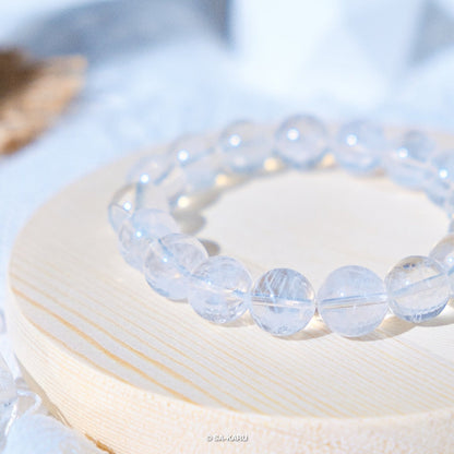 Angel Wings Blue Needle Crystal Bracelet