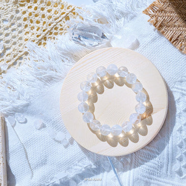 Angel Wings Blue Needle Crystal Bracelet