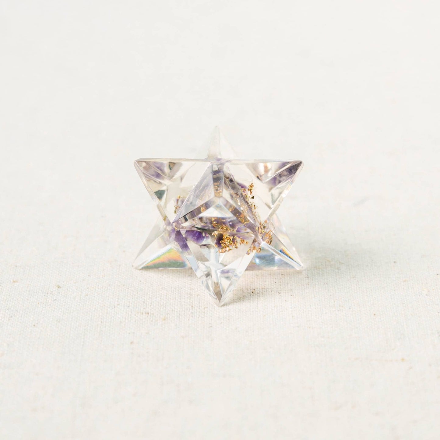 Tiny Gemstone Orgone Merkaba