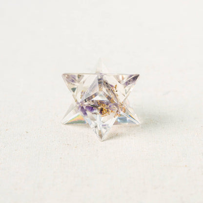 Tiny Gemstone Orgone Merkaba