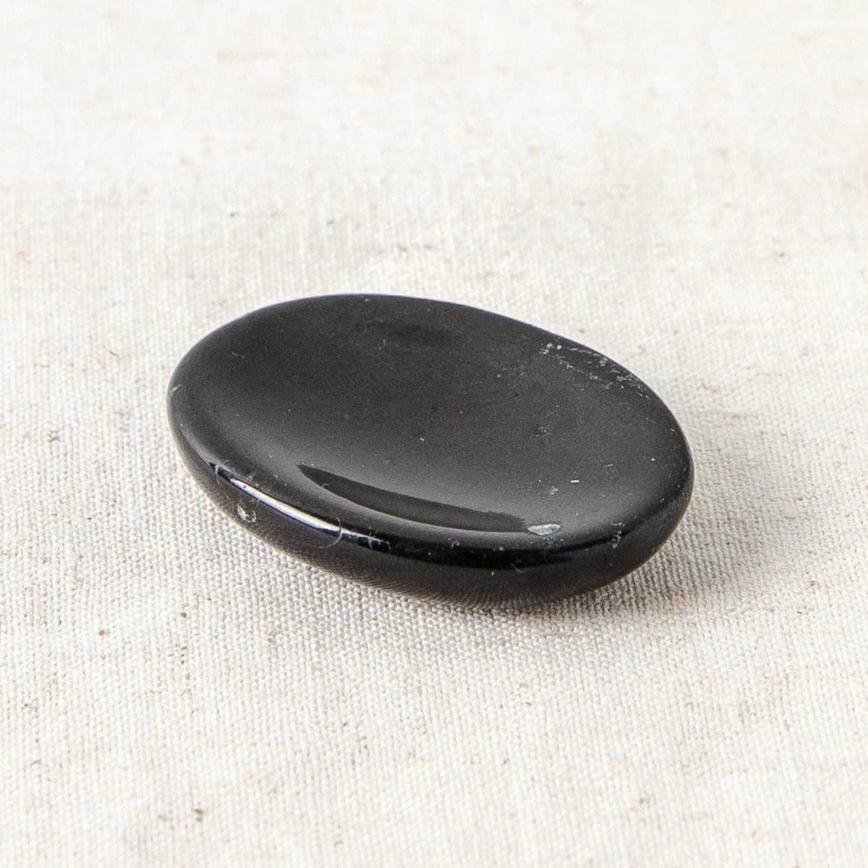 Black Tourmaline Worry Stone
