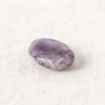 Amethyst Worry Stone